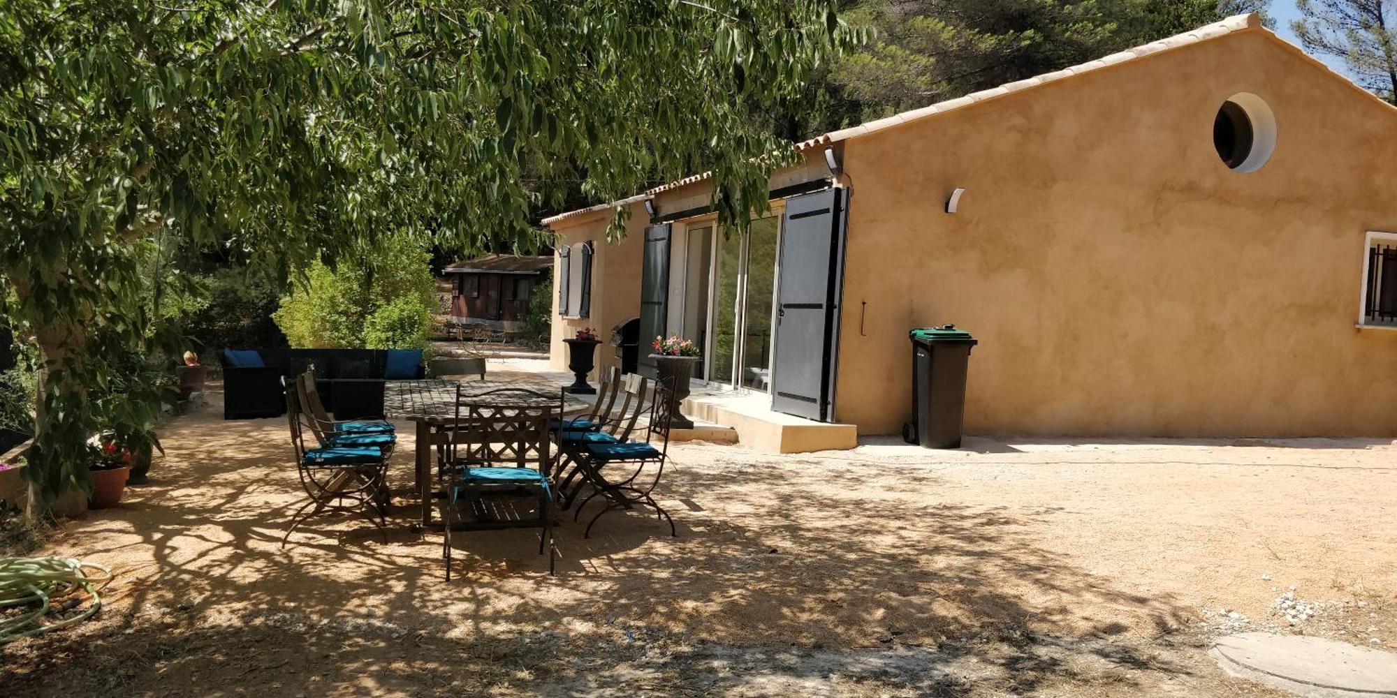 Villa Cigalons En Pleine Pinede Avec Piscine Chauffee De Mai A Septembre Auriol Exterior foto