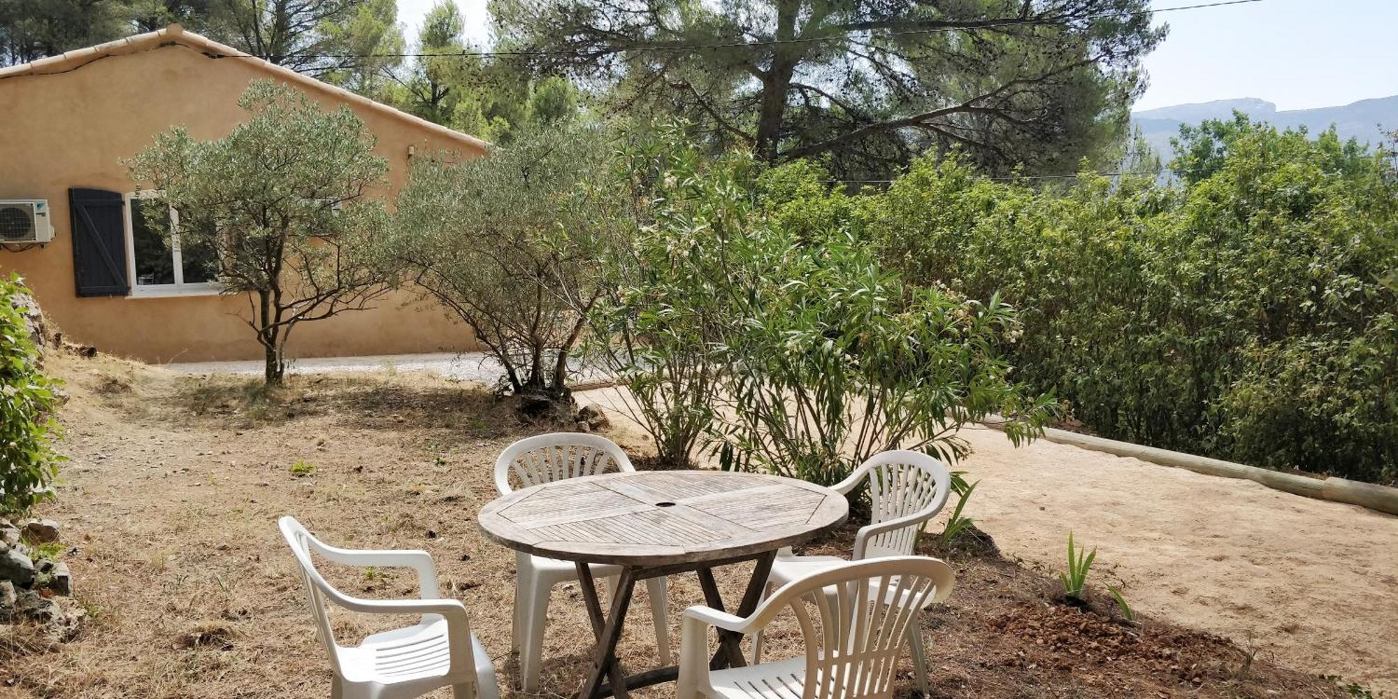 Villa Cigalons En Pleine Pinede Avec Piscine Chauffee De Mai A Septembre Auriol Exterior foto