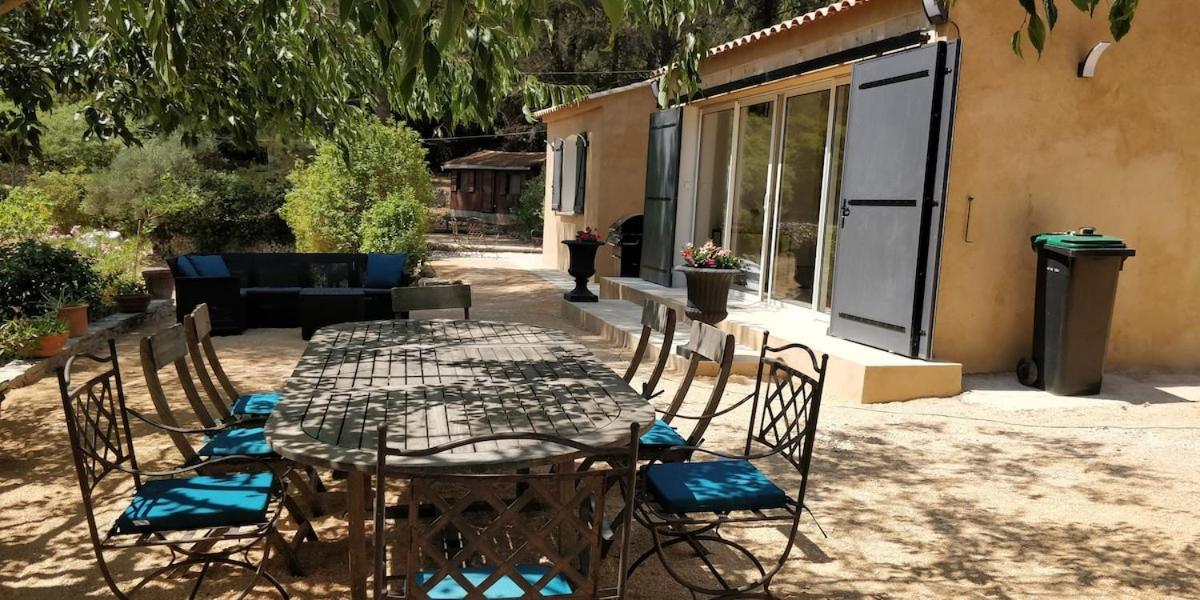 Villa Cigalons En Pleine Pinede Avec Piscine Chauffee De Mai A Septembre Auriol Exterior foto