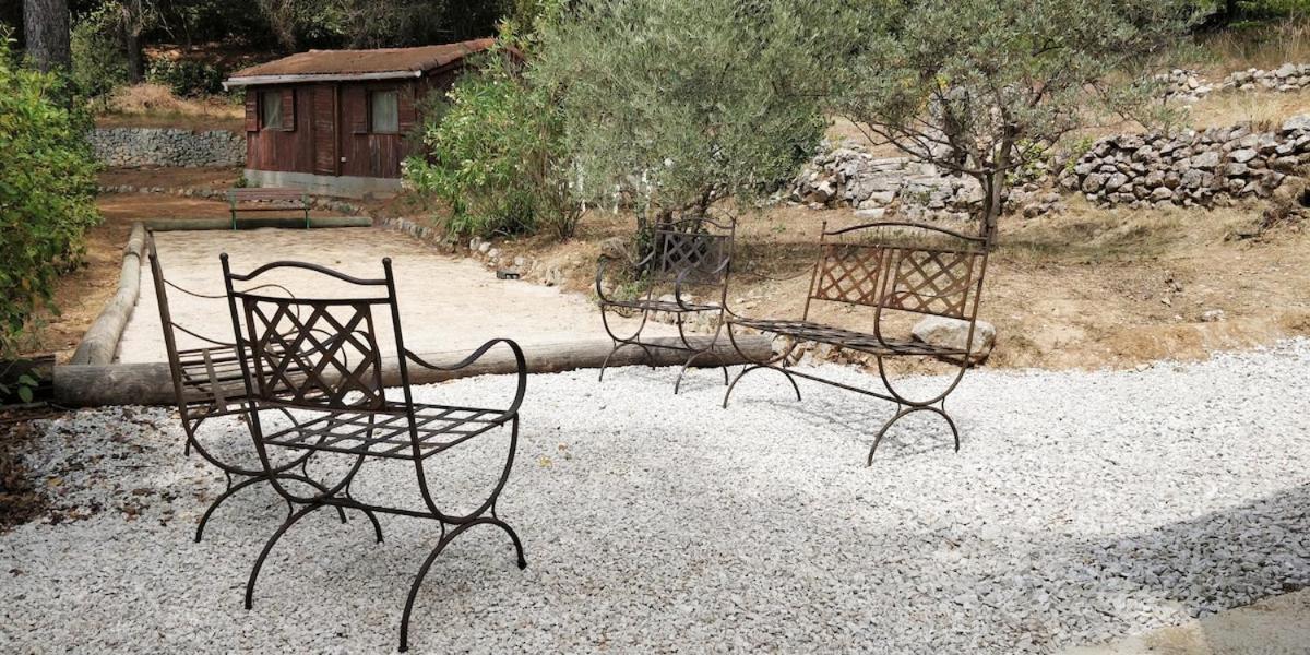 Villa Cigalons En Pleine Pinede Avec Piscine Chauffee De Mai A Septembre Auriol Exterior foto